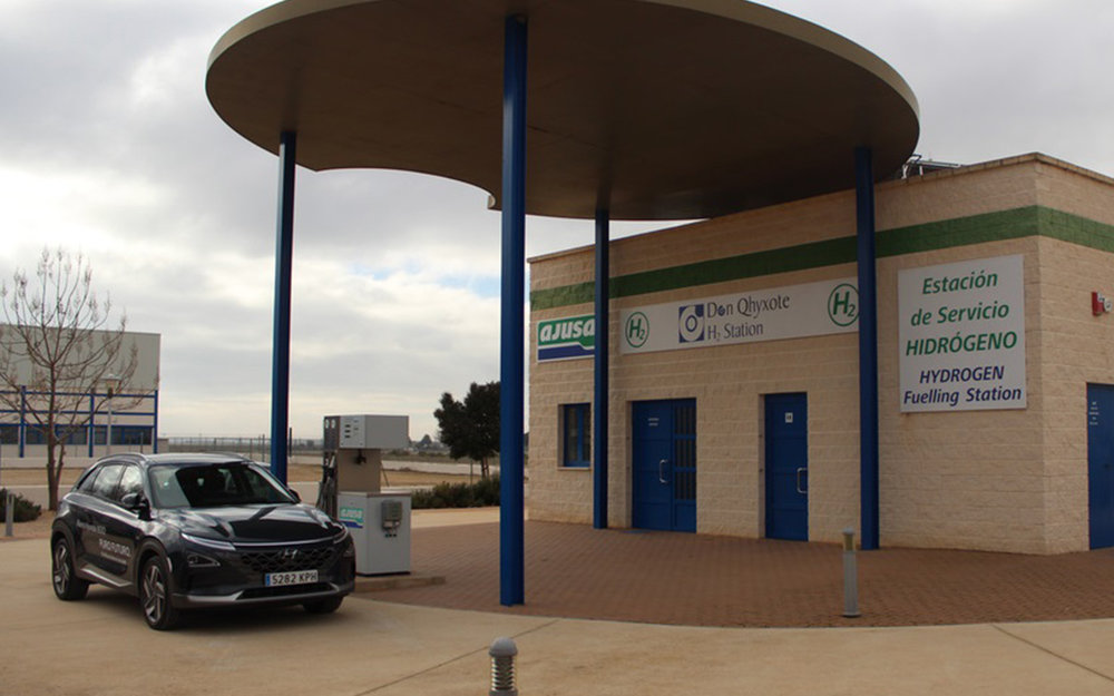 El NEXO se carga en Albacete con una estación de servicio de hidrógeno
